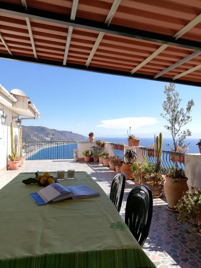 Il Normanno, Appartamento Con Panorama Mozzafiato Taormina Buitenkant foto