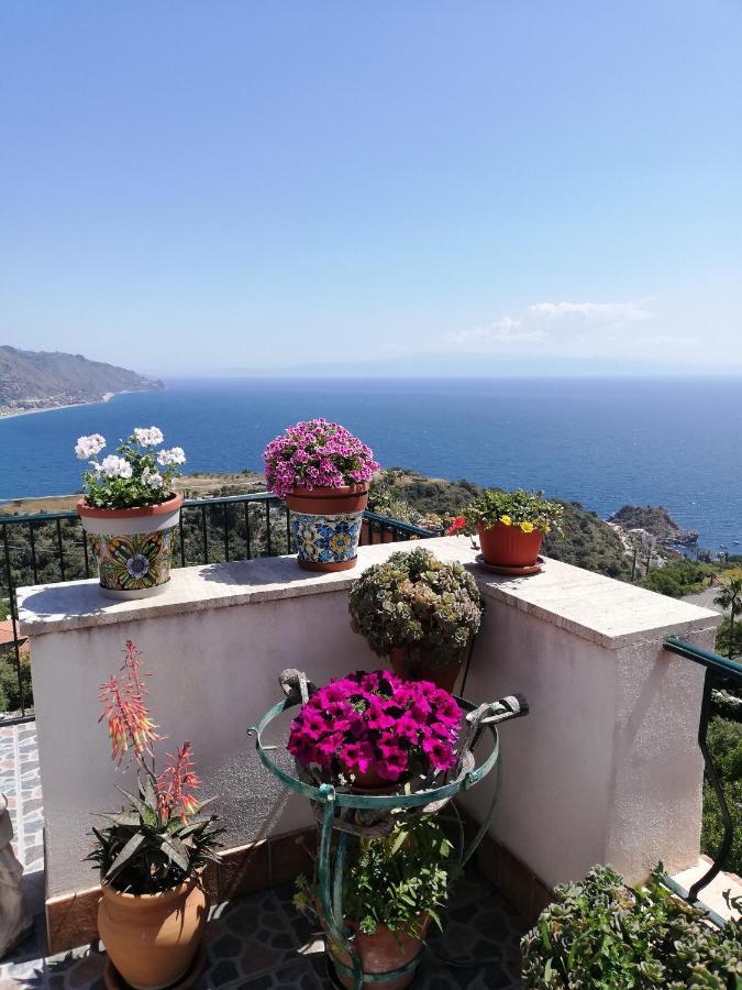 Il Normanno, Appartamento Con Panorama Mozzafiato Taormina Buitenkant foto